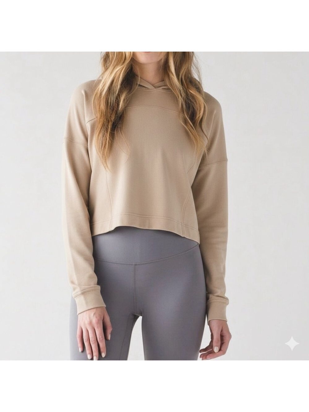 Lululemon Ceremony Pullover Tan Size 8